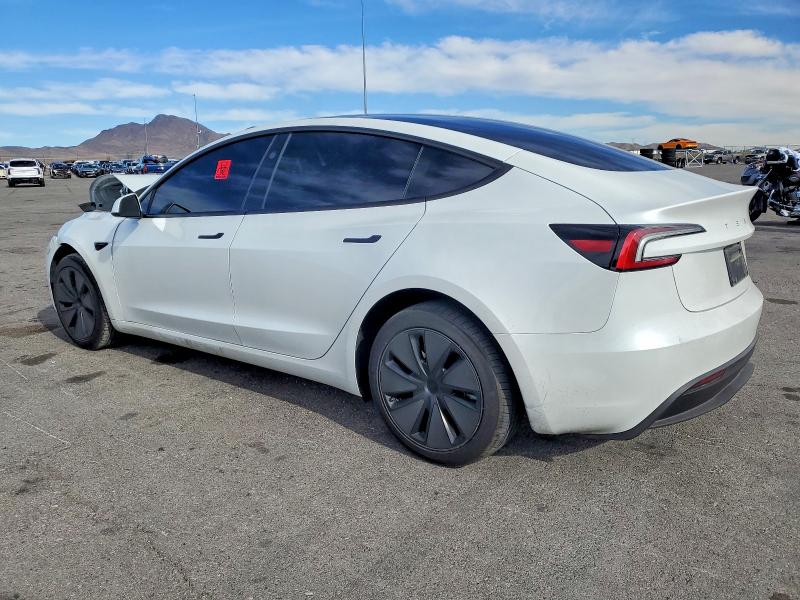 Photo 2 from auction – 2025 TESLA MODEL 3 with VIN 5YJ3E1EA1SF943315