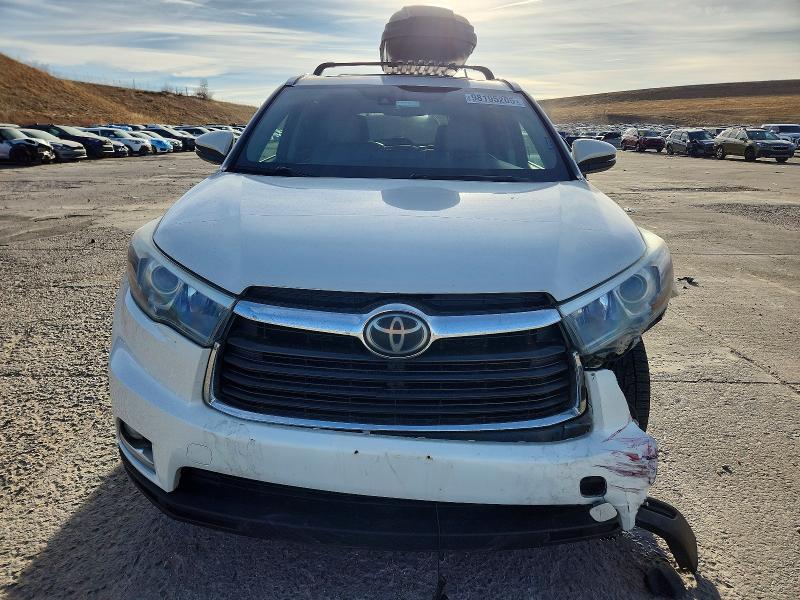 Photo 5 from auction – 2014 TOYOTA HIGHLANDER with VIN 5TDDKRFH2ES061612