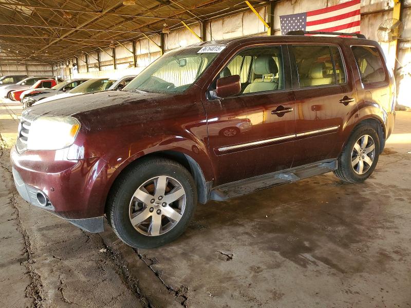 HONDA PILOT 2013 with VIN 5FNYF3H90DB028569 - Photo from auction