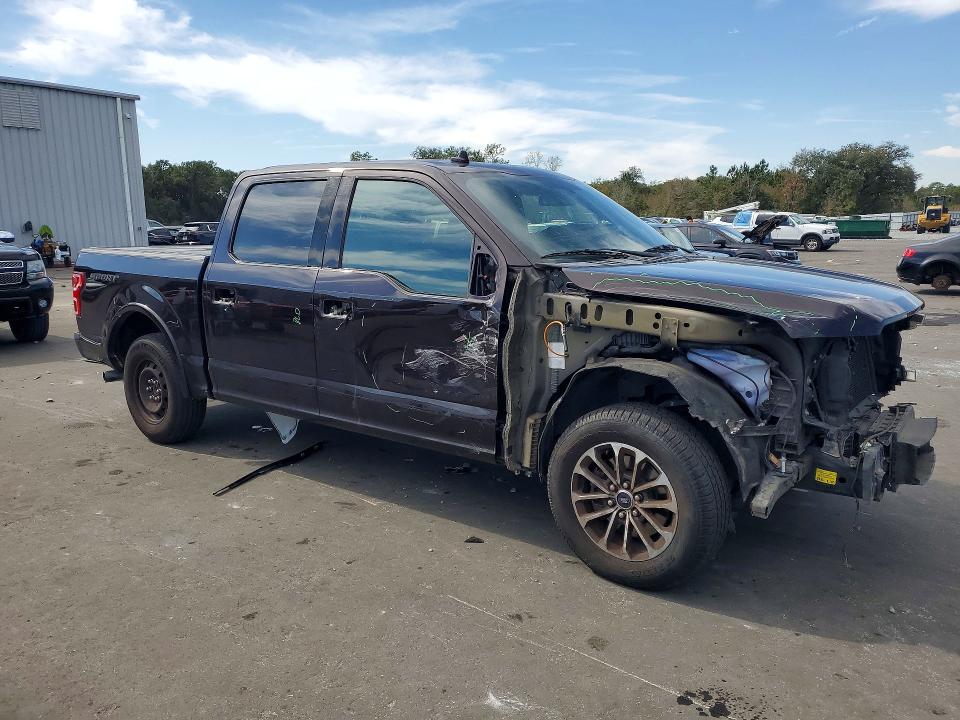 Photo 4 from auction – 2018 FORD F150 SUPER with VIN 1FTEW1CP2JFA27833