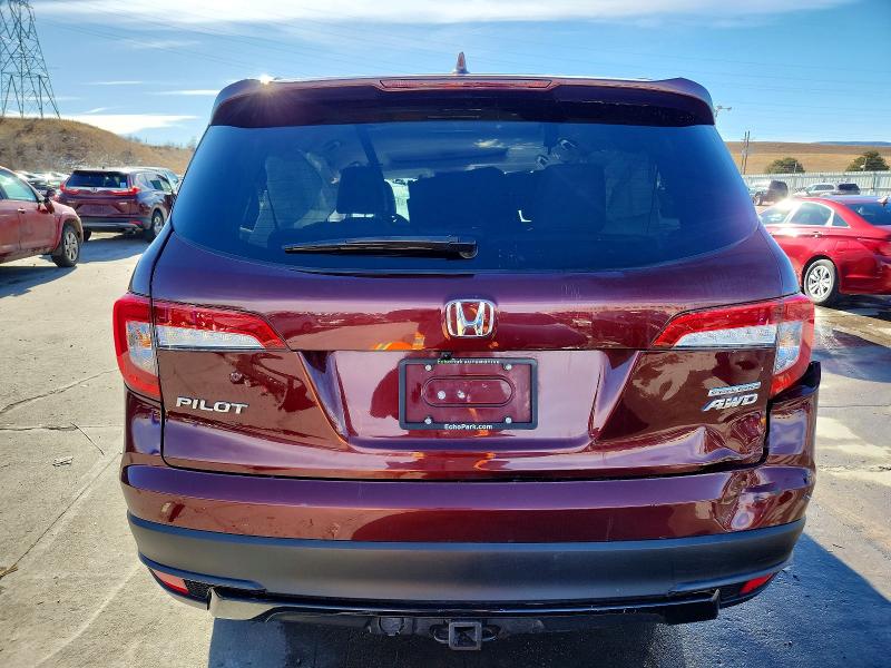 Photo 6 from auction – 2022 HONDA PILOT with VIN 5FNYF6H24NB037183