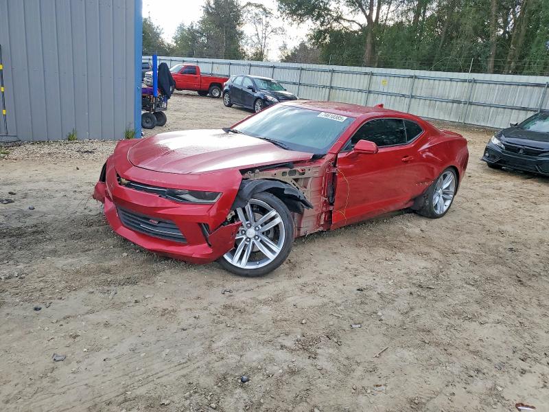 CHEVROLET CAMARO LT 2018 with VIN 1G1FB1RX8J0122142 - Photo from auction