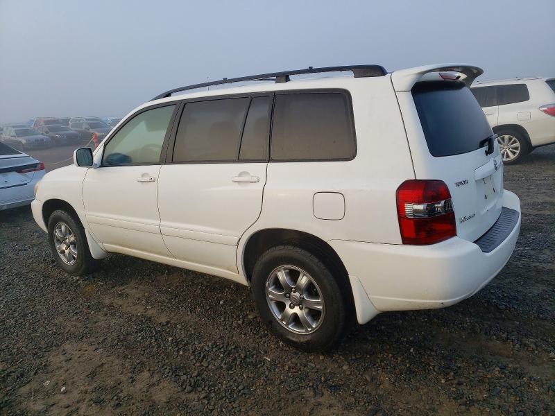 Photo 2 from auction – 2007 TOYOTA HIGHLANDER with VIN JTEEP21A170187887