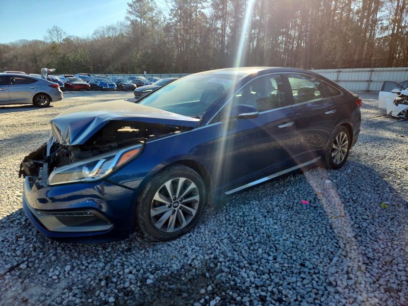 HYUNDAI SONATA 2016 with VIN 5NPE34AF8GH402854 - Photo from auction