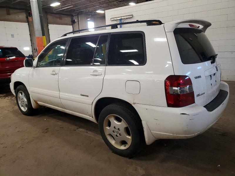 Photo 2 from auction – 2006 TOYOTA HIGHLANDER with VIN JTEEP21A160180193