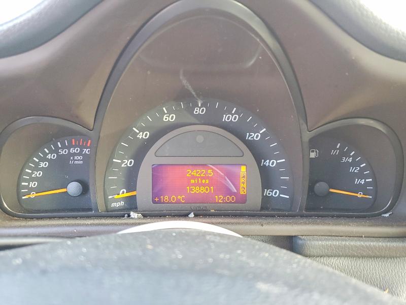 Photo 9 from auction – 2002 MERCEDES-BENZ C with VIN WDBRN47JX2A356479