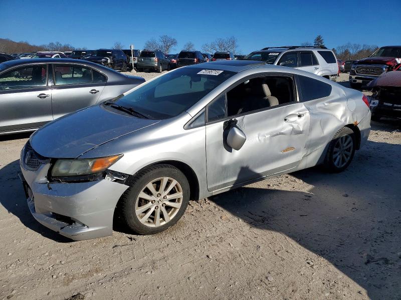 HONDA CIVIC EXL 2012 with VIN 2HGFG3B1XCH500925 - Photo from auction