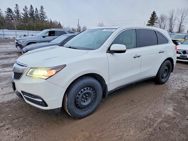 ACURA MDX TECHNO 2014 with VIN 5FRYD4H61EB503292 - Photo from auction