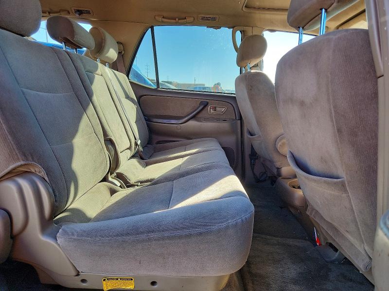 Photo 10 from auction – 2003 TOYOTA SEQUOIA SR with VIN 5TDBT44A93S199321