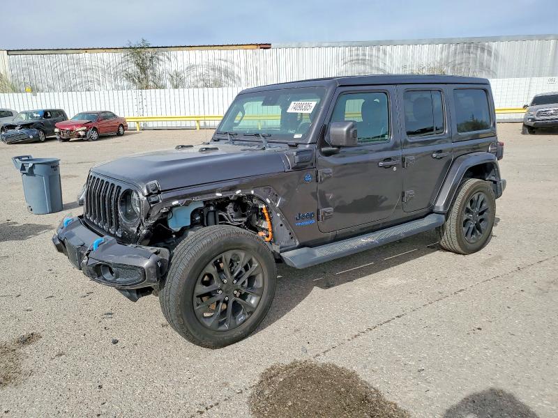 JEEP WRANGLER U 2021 with VIN 1C4JJXP66MW676458 - Photo from auction
