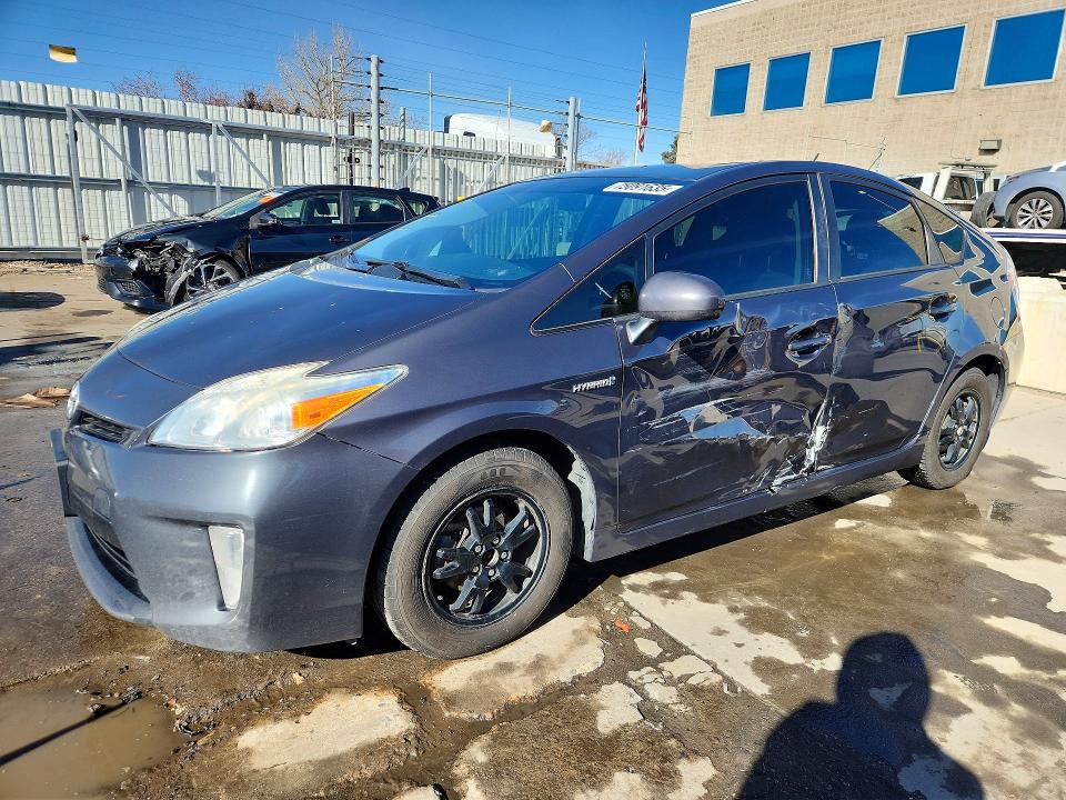 TOYOTA PRIUS 2013 with VIN JTDKN3DU9D5704098 - Photo from auction