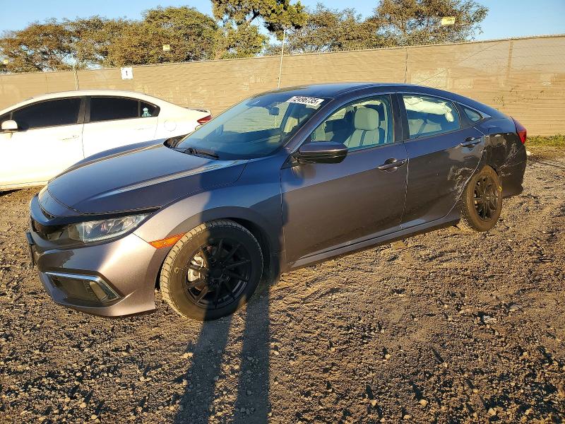 HONDA CIVIC LX 2020 with VIN 2HGFC2F62LH521876 - Photo from auction