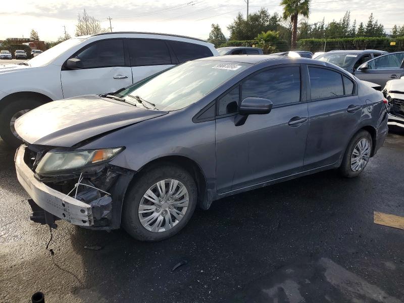 HONDA CIVIC LX 2014 with VIN 19XFB2F5XEE214625 - Photo from auction