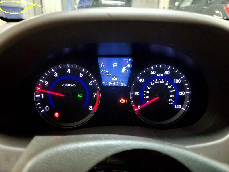 Photo 9 from auction – 2013 HYUNDAI ACCENT with VIN KMHCT4AE1DU331606