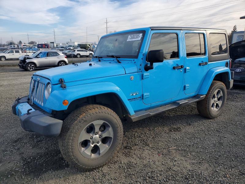 JEEP WRANGLER U 2017 with VIN 1C4BJWEG4HL630211 - Photo from auction