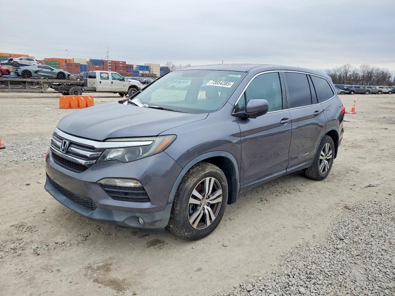 HONDA PILOT EXL 2016 with VIN 5FNYF5H82GB055389 - Photo from auction