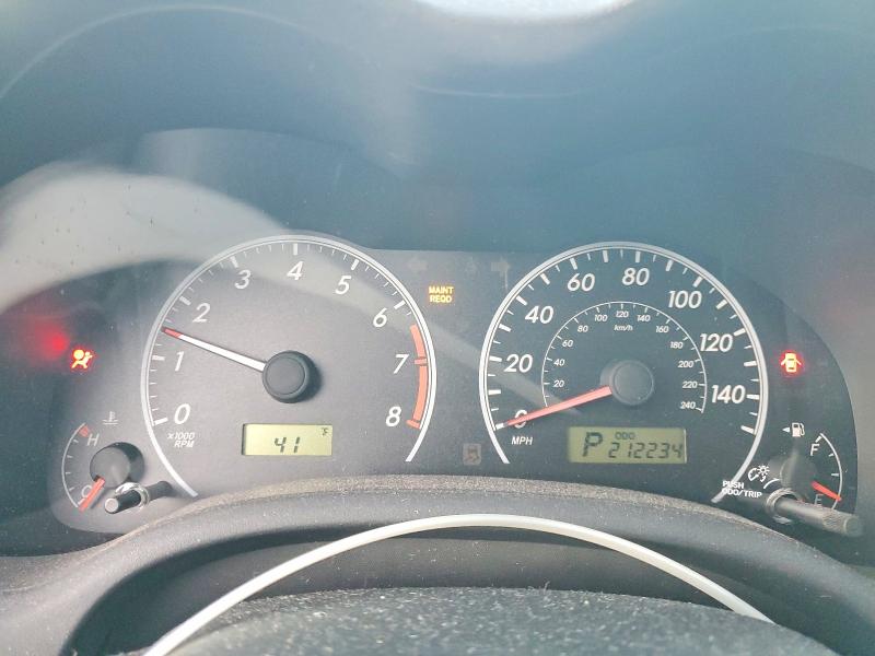 Photo 9 from auction – 2012 TOYOTA COROLLA BA with VIN 2T1BU4EE4CC778868