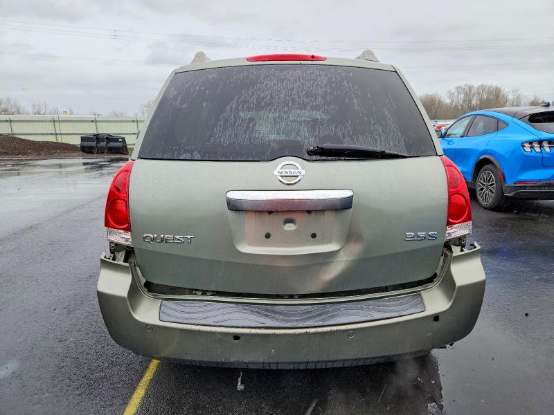Photo 6 from auction – 2005 NISSAN QUEST S with VIN 5N1BV28U85N128327