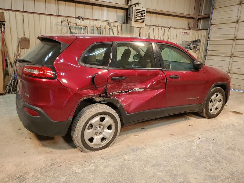 Photo 3 from auction – 2016 JEEP CHEROKEE with VIN 1C4PJLABXGW233887