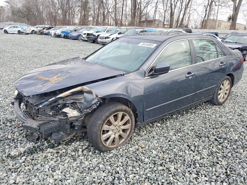 HONDA ACCORD EX 2007 with VIN 1HGCM66557A041835 - Photo from auction