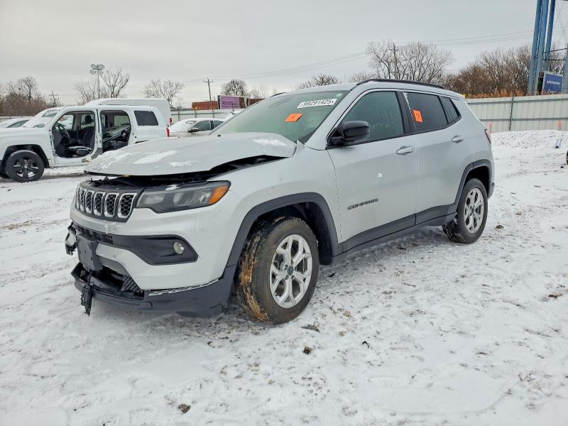 JEEP COMPASS 2025 with VIN 3C4NJDBNXST587879 - Photo from auction
