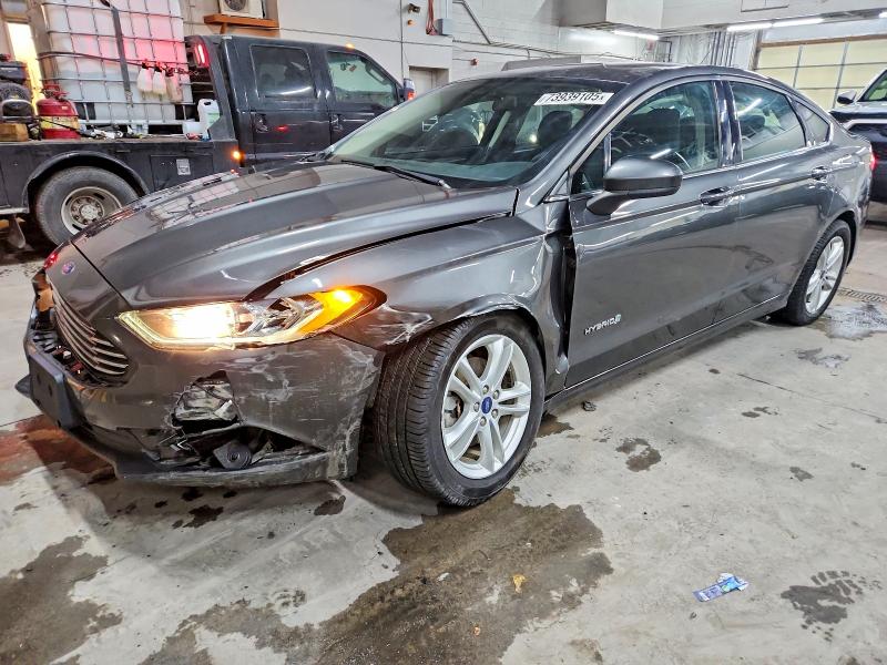 Photo 1 from auction – 2018 FORD FUSION with VIN 3FA6P0LU1JR272584