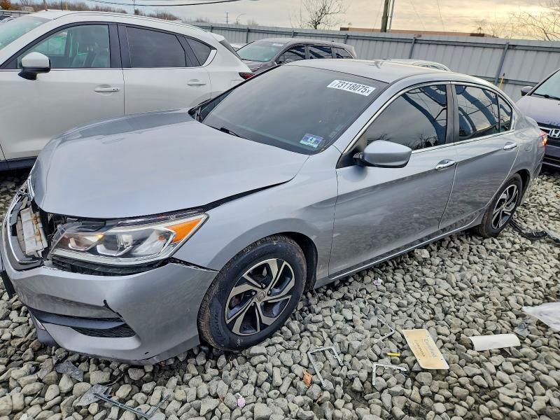 HONDA ACCORD 2017 with VIN 1HGCR2F37HA187583 - Photo from auction