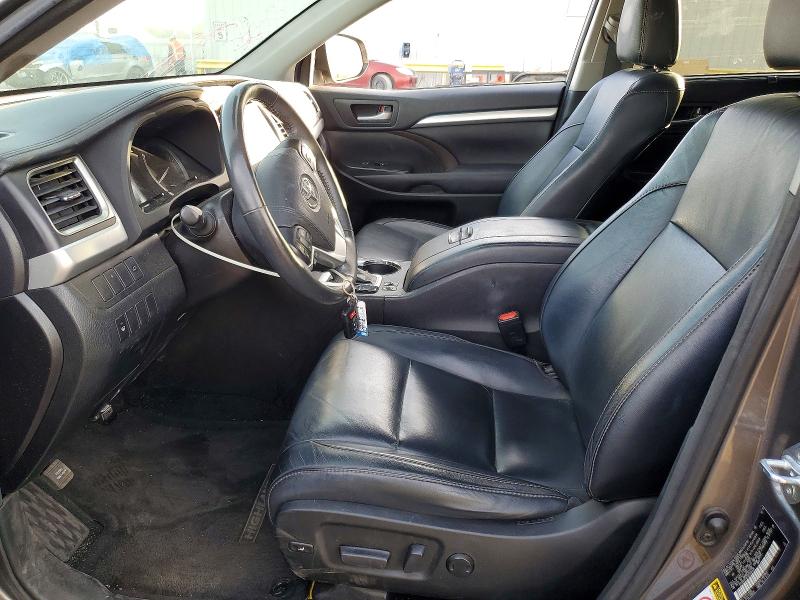 Photo 7 from auction – 2016 TOYOTA HIGHLANDER with VIN 5TDKKRFH7GS506436