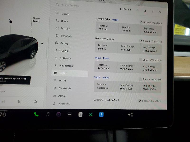 Photo 9 from auction – 2023 TESLA MODEL Y with VIN 7SAYGDEE5PA114856