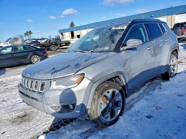 JEEP COMPASS LI 2018 with VIN 3C4NJDCB4JT205347 - Photo from auction