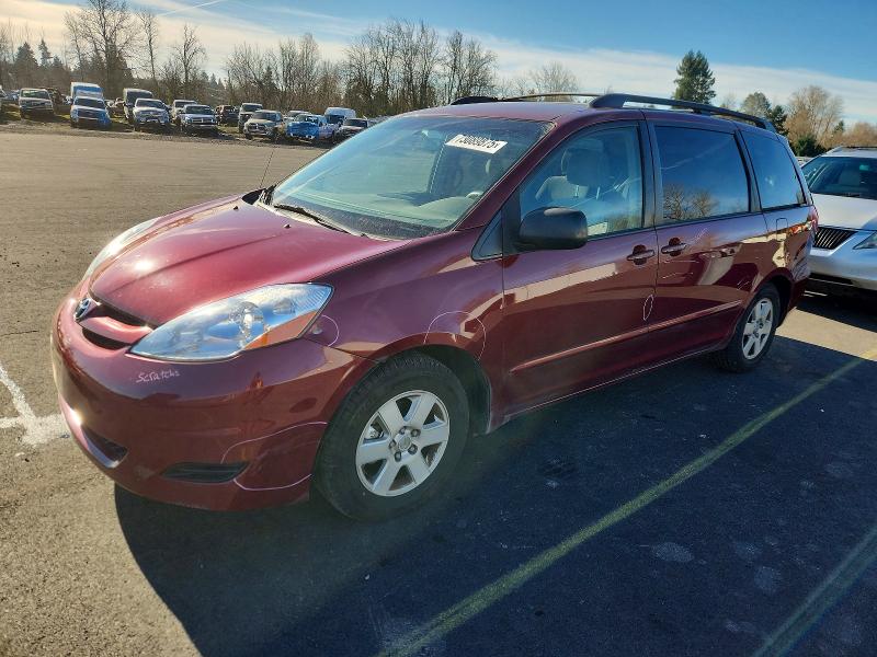 TOYOTA SIENNA CE 2008 with VIN 5TDZK23C18S176812 - Photo from auction