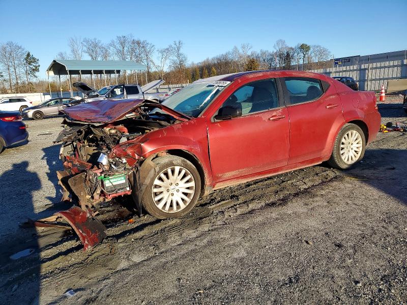 DODGE AVENGER SE 2008 with VIN 1B3LC46K68N102410 - Photo from auction