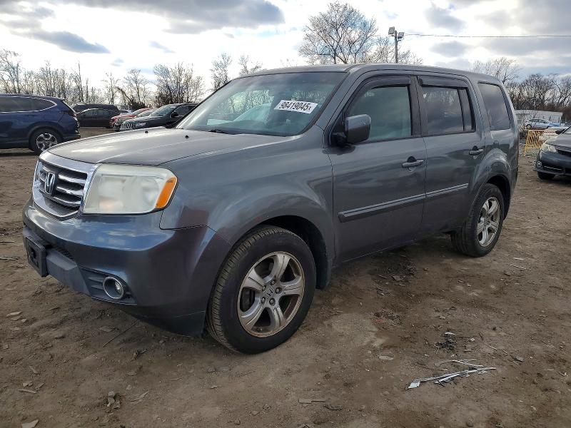 HONDA PILOT EX 2013 with VIN 5FNYF4H47DB069548 - Photo from auction