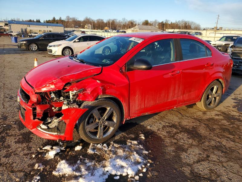 CHEVROLET SONIC RS 2015 with VIN 1G1JG5SB6F4137997 - Photo from auction