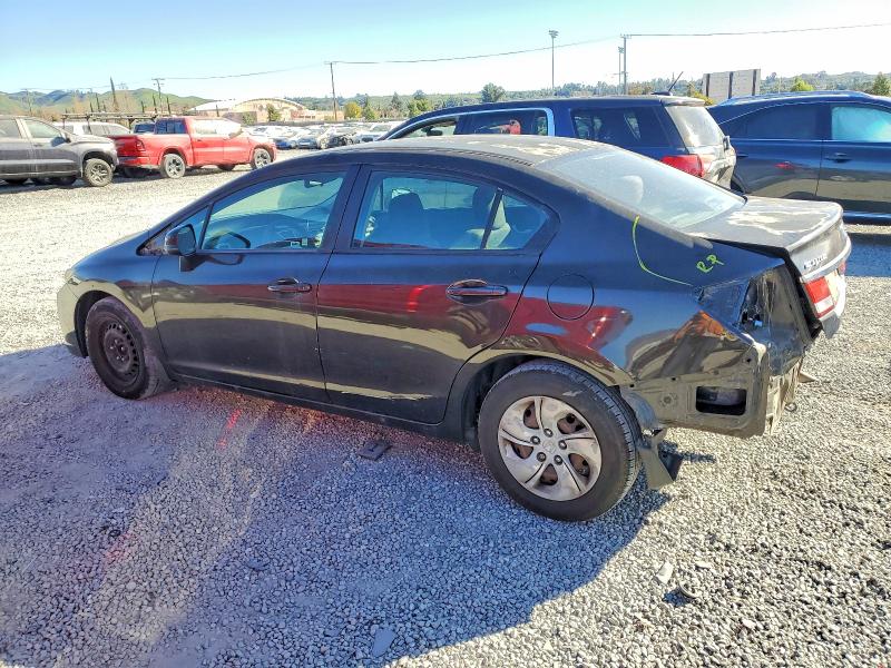Photo 2 from auction – 2013 HONDA CIVIC LX with VIN 2HGFB2F59DH529338