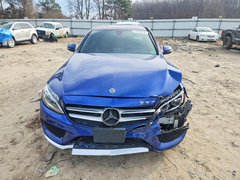 Photo 5 from auction – 2018 MERCEDES-BENZ C 300 4MAT with VIN WDDWF4KB1JR410095