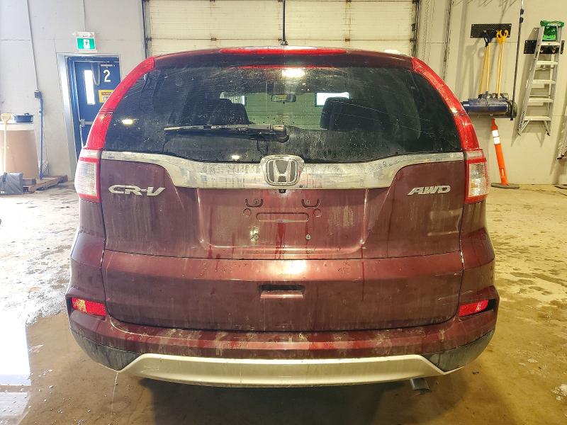 Photo 6 from auction – 2016 HONDA CR-V EX with VIN 2HKRM4H57GH107708