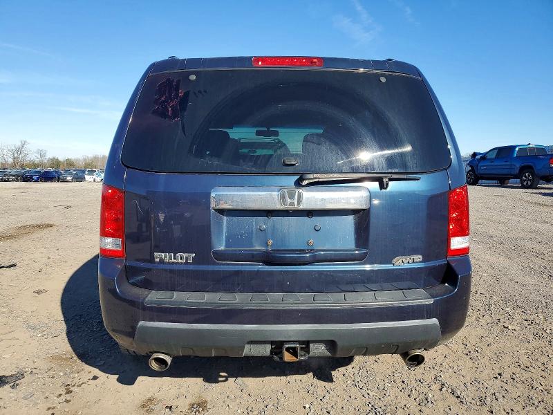 Photo 6 from auction – 2009 HONDA PILOT EXL with VIN 5FNYF48679B031696