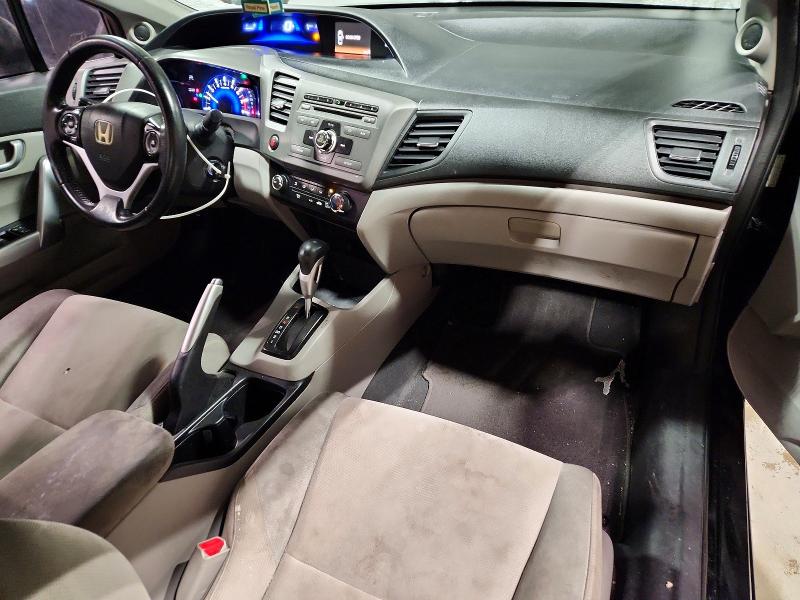 Photo 8 from auction – 2012 HONDA CIVIC LX with VIN 2HGFG3B51CH003510
