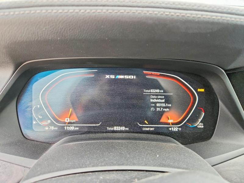 Photo 9 from auction – 2022 BMW X5 M50I with VIN 5UXJU4C07N9J06331