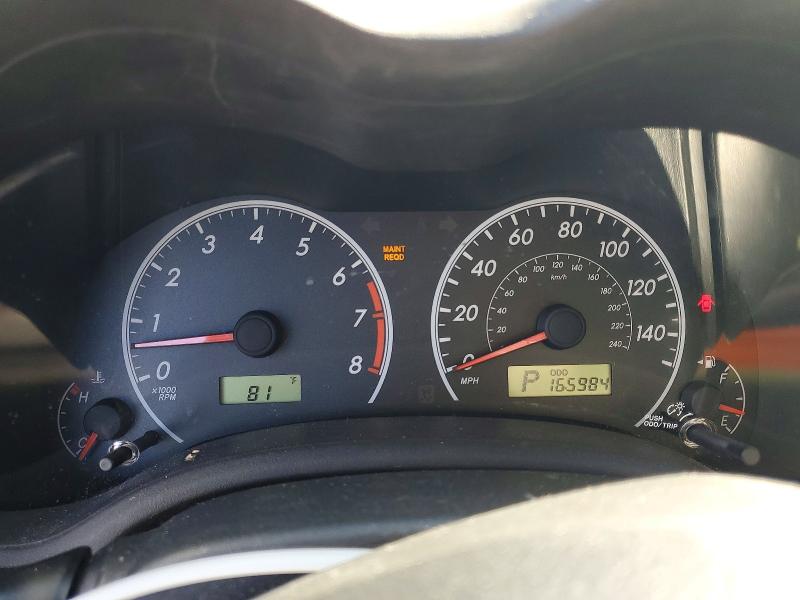 Photo 9 from auction – 2012 TOYOTA COROLLA BA with VIN 2T1BU4EE6CC785210