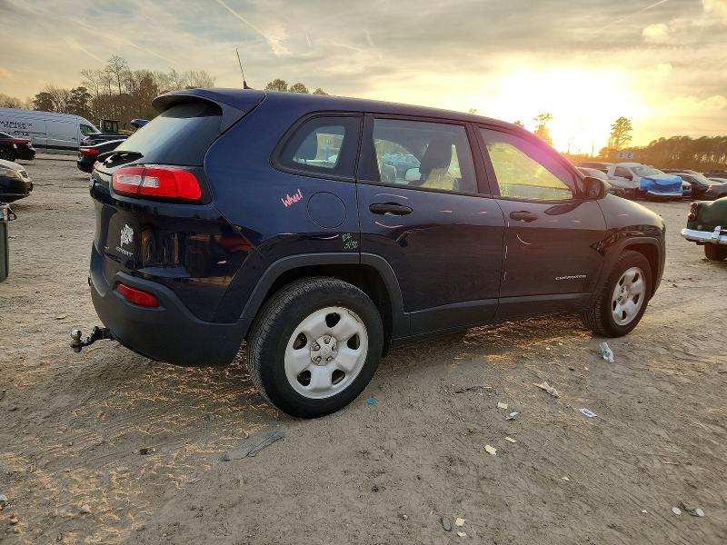 Photo 3 from auction – 2016 JEEP CHEROKEE S with VIN 1C4PJMAB6GW197654