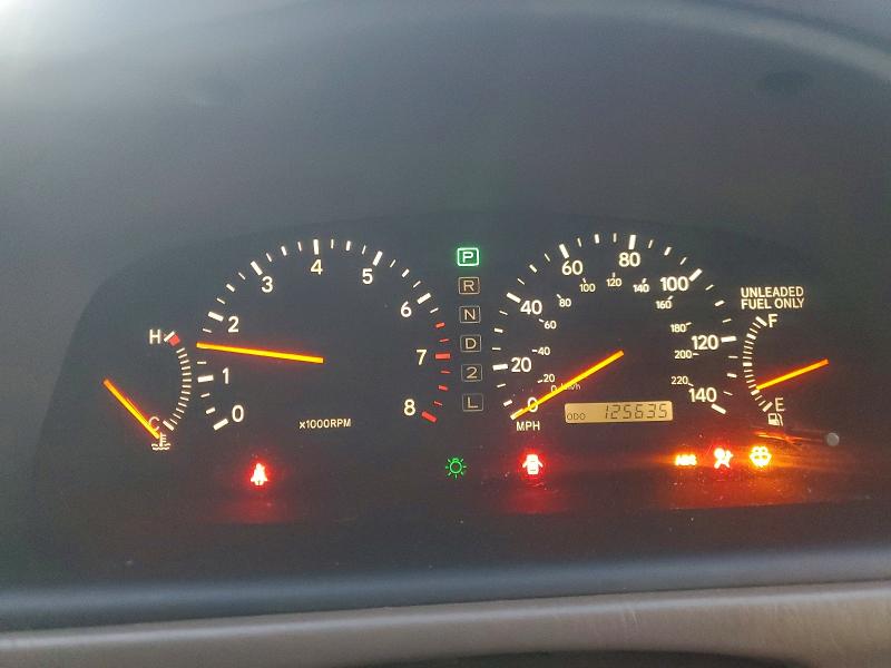 Photo 9 from auction – 1998 LEXUS ES with VIN JT8BF28GXW5038995