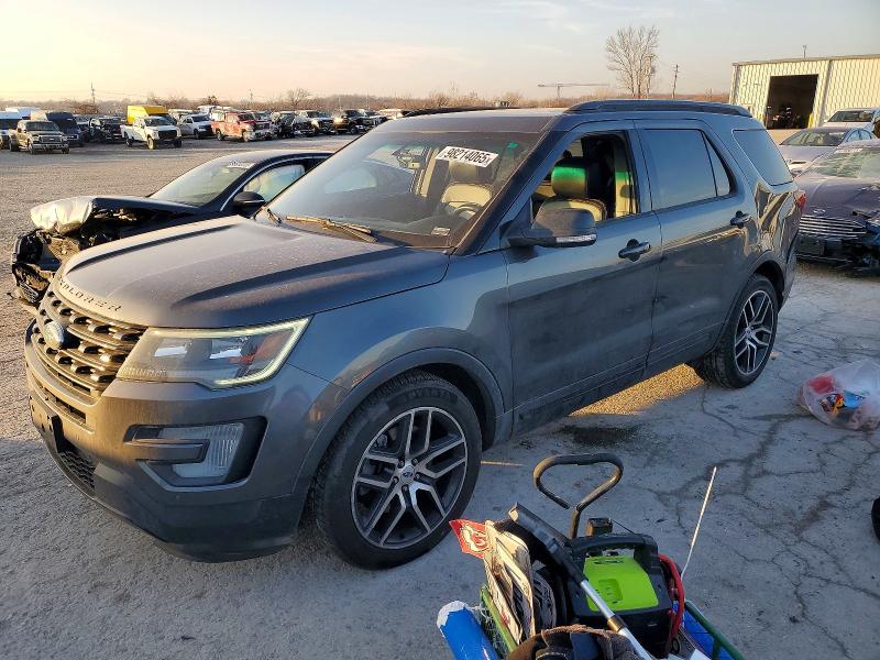 FORD EXPLORER 2017 with VIN 1FM5K8GT6HGB05946 - Photo from auction