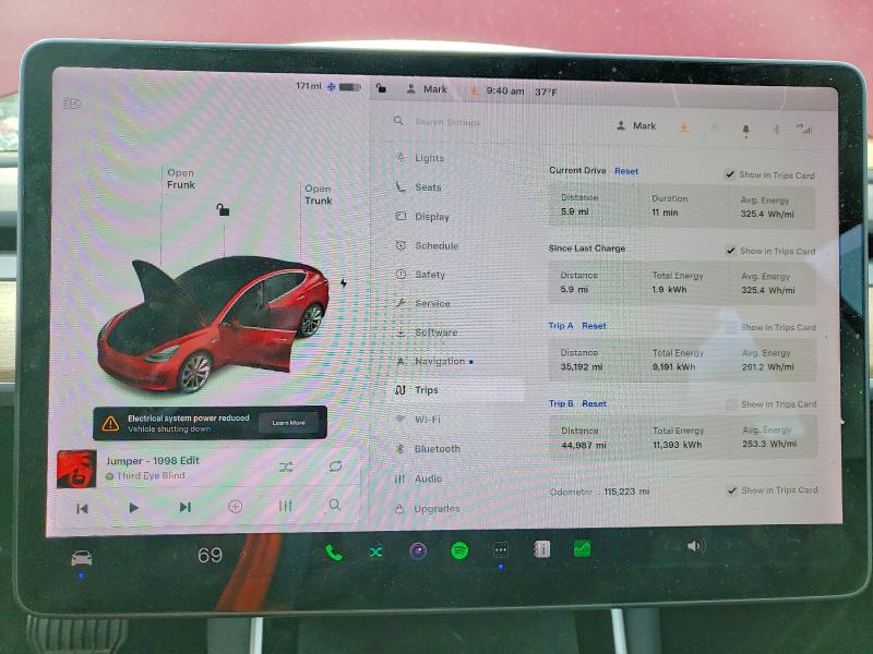 Zdjęcie 9 z aukcji – 2018 TESLA MODEL 3 z VIN 5YJ3E1EB1JF065408