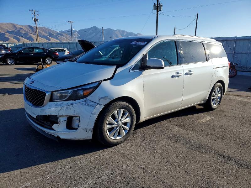 KIA SEDONA EX 2015 with VIN KNDMC5C14F6049637 - Photo from auction
