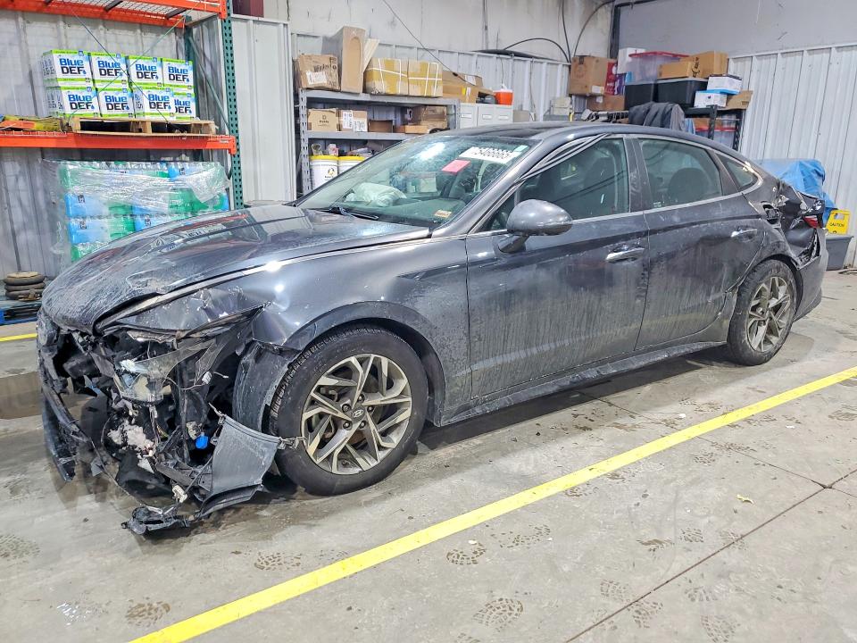 HYUNDAI SONATA 2021 with VIN 5NPEF4JA1MH095521 - Photo from auction