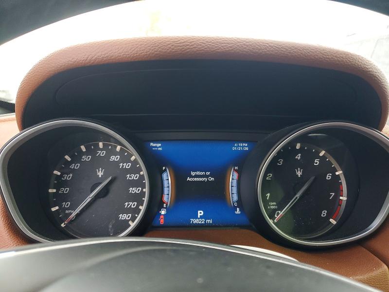 Photo 9 from auction – 2018 MASERATI LEVANTE with VIN ZN661XUA7JX296161