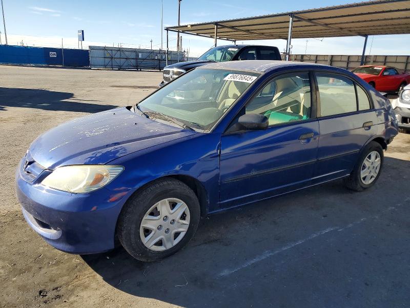 HONDA CIVIC 2004 with VIN 2HGES16394H593786 - Photo from auction