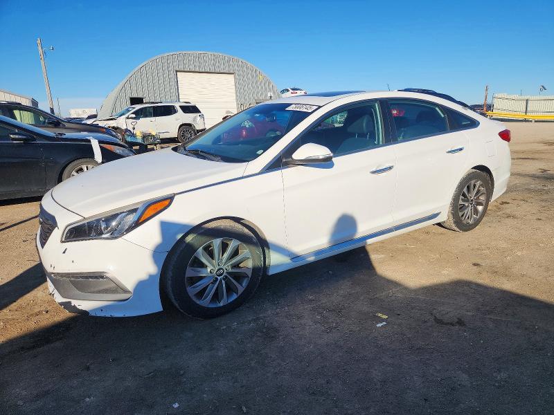 HYUNDAI SONATA SPO 2017 with VIN 5NPE34AF2HH517287 - Photo from auction